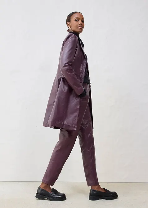 Cappotto corto in nappa d'agnello, bonprix