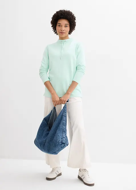 Felpa con spacco, bonprix