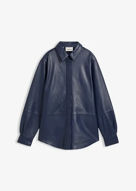 Camicia in nappa d'agnello, bonprix