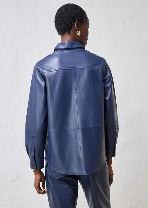 Camicia in nappa d'agnello, bonprix