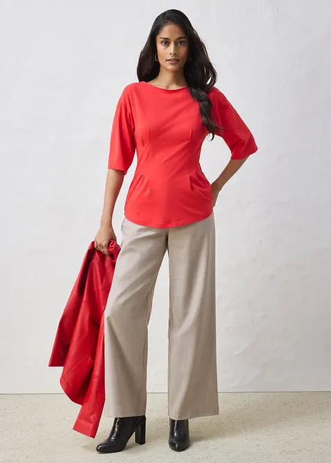 Maglia in misto cotone, bonprix