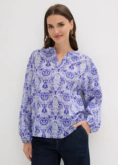 Blusa in puro cotone, bonprix