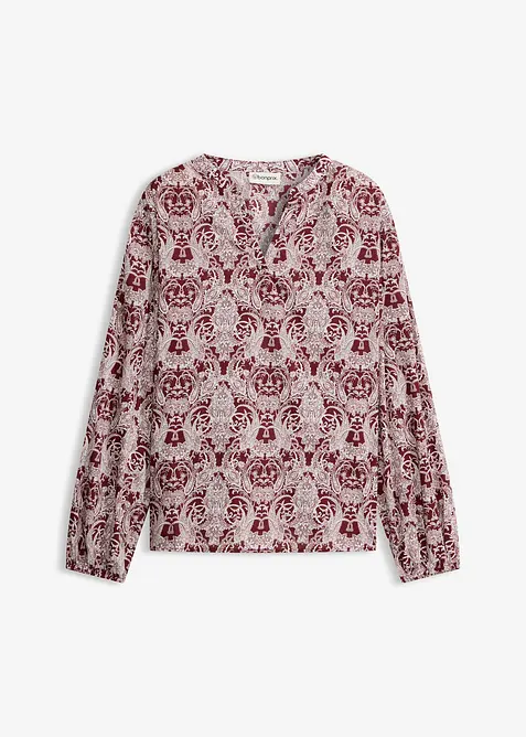Blusa in puro cotone, bonprix