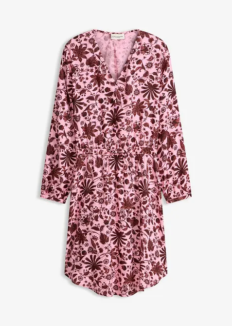 Abito midi in viscosa fluida, bonprix