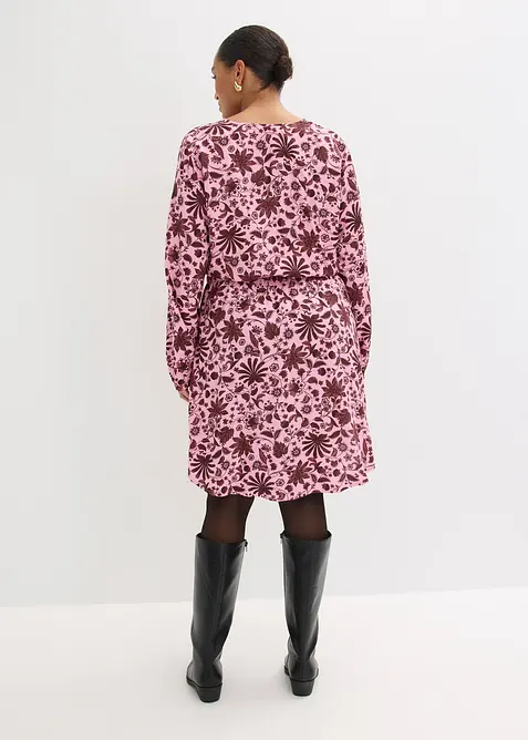 Abito midi in viscosa fluida, bonprix