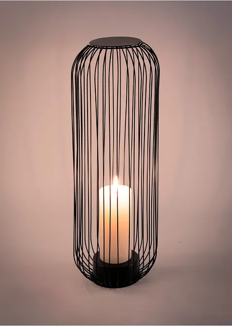 Portacandele in metallo, bonprix