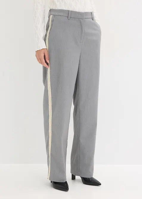 Pantaloni da completo con girovita comodo, bonprix