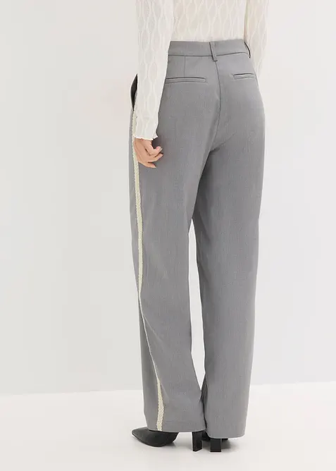Pantaloni da completo con girovita comodo, bonprix