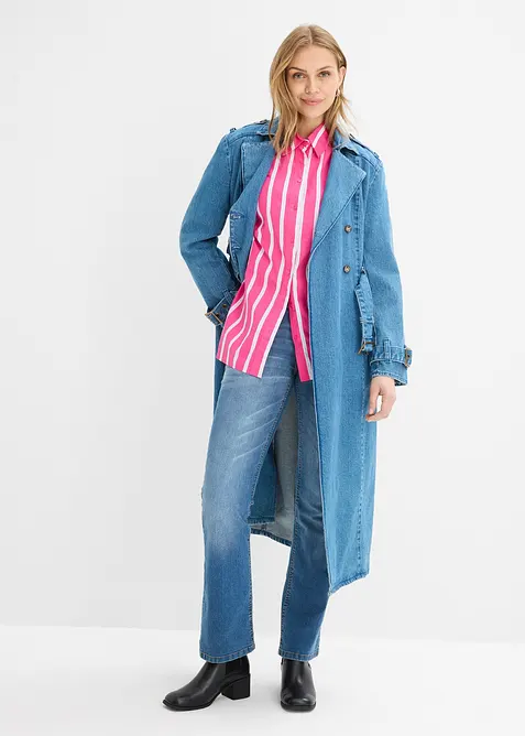 Camicia in popeline di cotone, bonprix