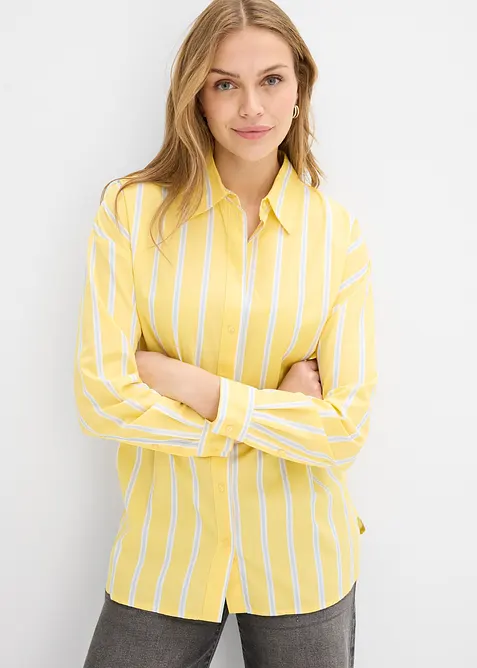 Camicia in popeline di cotone, bonprix