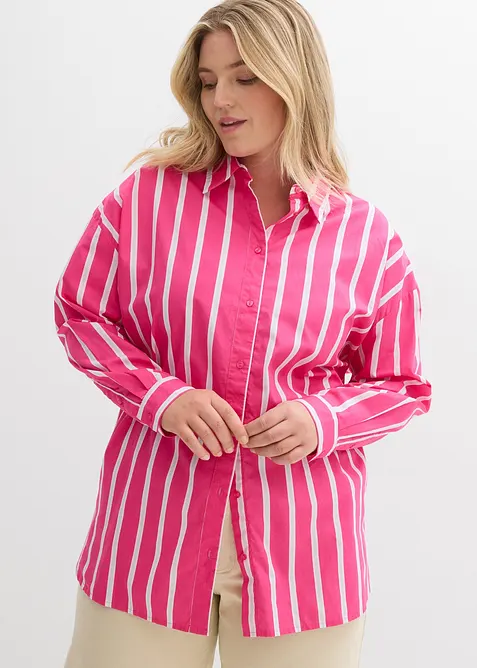 Camicia in popeline di cotone, bonprix