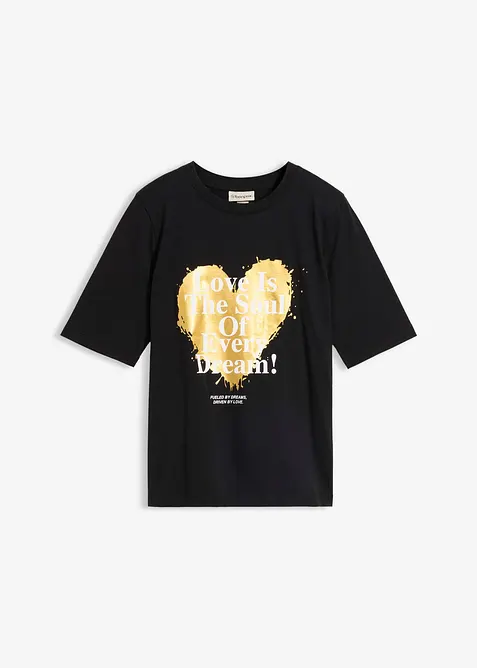 T-shirt in puro cotone biologico, bonprix