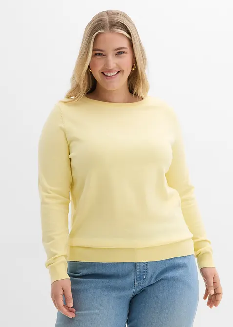 Maglione in filato fine, bonprix