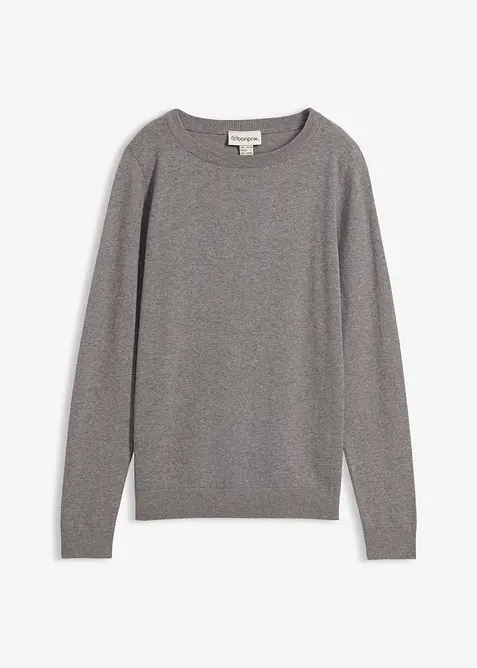 Maglione in filato fine, bonprix