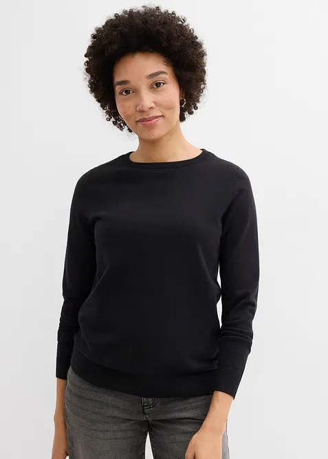 Maglione in filato fine, bonprix