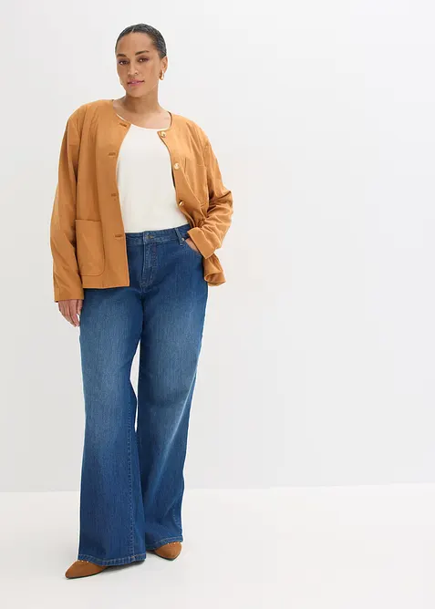 Giacca in similpelle scamosciata, bonprix