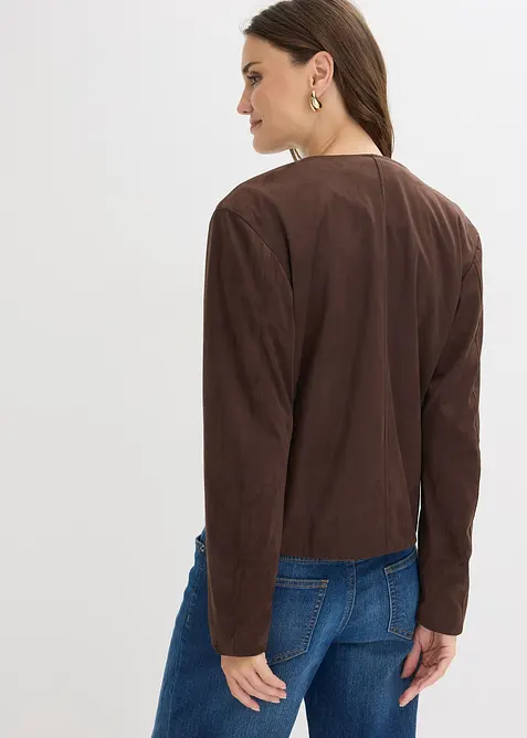 Giacca in similpelle scamosciata, bonprix