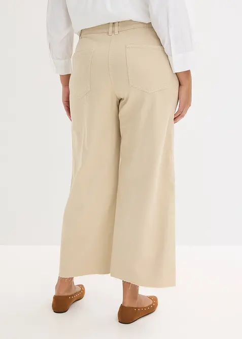 Pantaloni in twill di puro cotone, bonprix