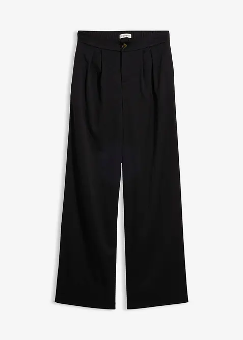 Pantaloni con pinces in misto viscosa, bonprix