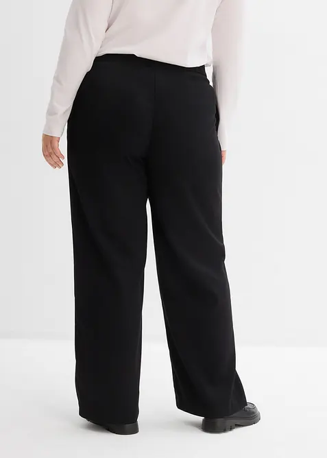 Pantaloni con pinces in misto viscosa, bonprix