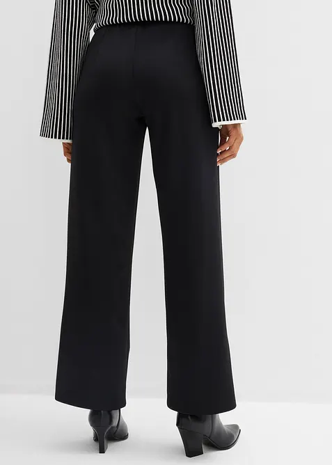 Pantaloni comodi in felpa fluida, bonprix