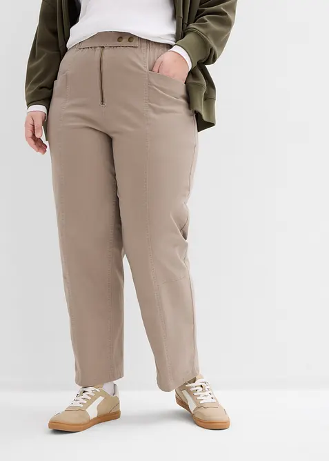 Pantaloni cargo in twill, bonprix
