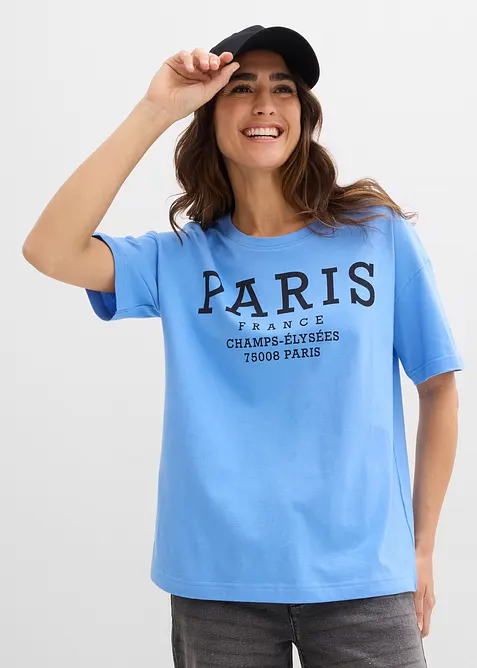 T-shirt in puro cotone biologico, bonprix