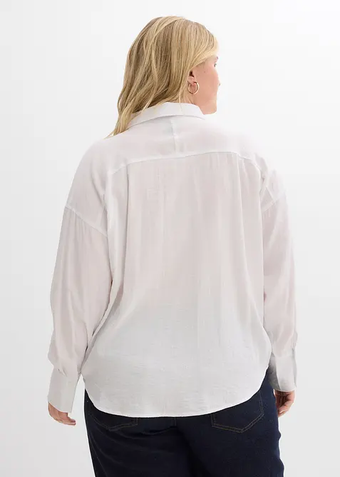 Camicia in misto viscosa, bonprix