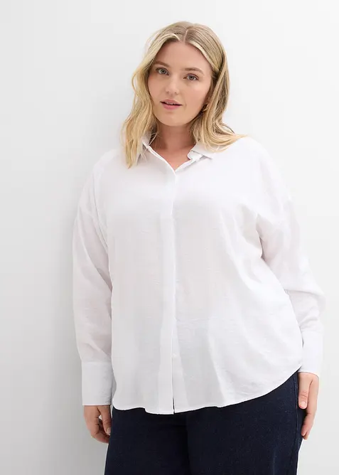 Camicia in misto viscosa, bonprix