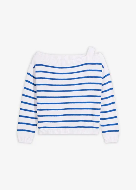 Maglione monospalla largo, bonprix