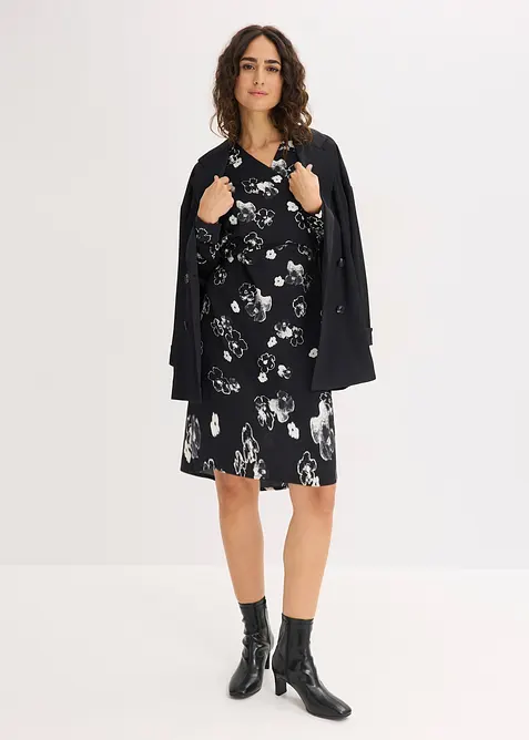 Abito in satin fluente, bonprix