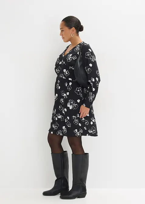 Abito in satin fluente, bonprix