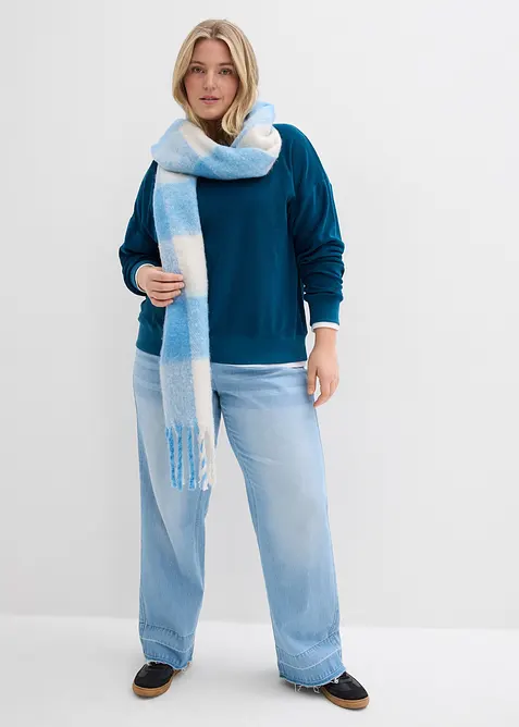 Maglia in spugna a maniche lunghe, bonprix