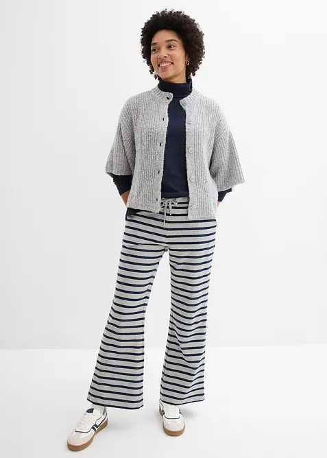 Pantaloni in felpa di puro cotone biologico, bonprix