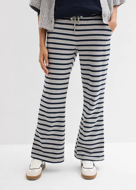 Pantaloni in felpa di puro cotone biologico, bonprix