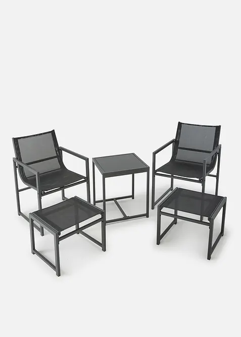 Mobili da giardino (set 5 pezzi), bonprix