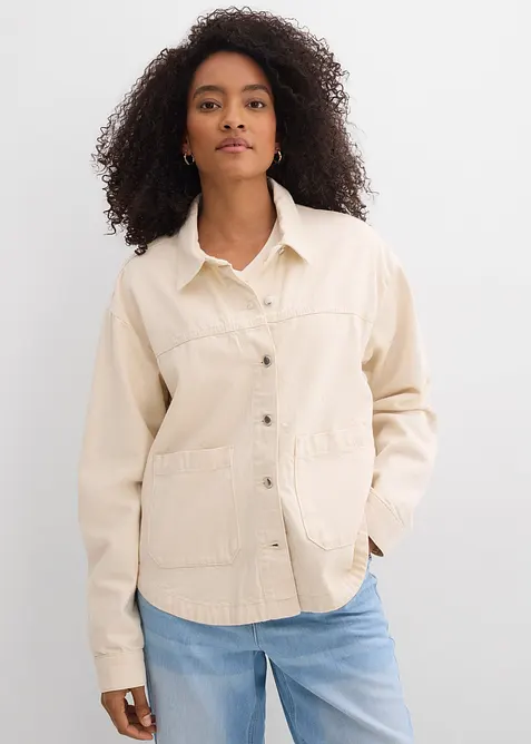 Giacca-camicia di jeans, bonprix