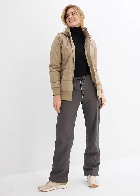 Maglione a collo alto in filato fine, bonprix