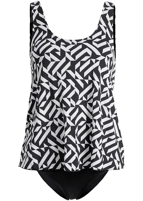 Costume intero stile tankini, bonprix