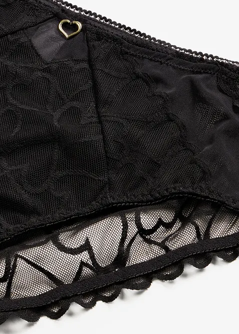 Slip alto con pizzo delicato, bonprix