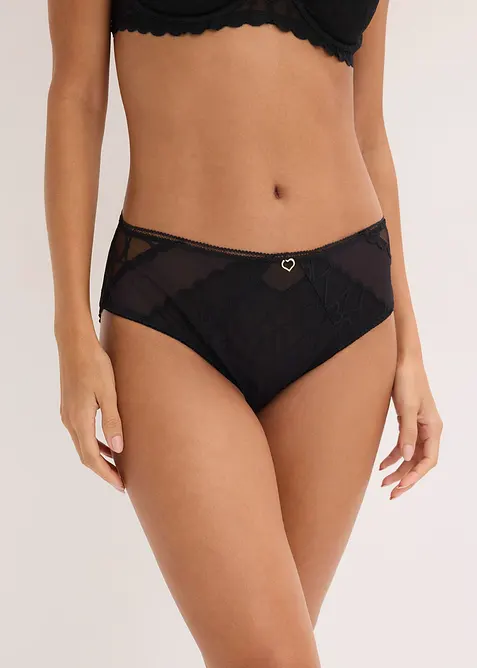 Slip alto con pizzo delicato, bonprix