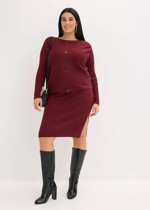 Abito in maglia e gilet (set 2 pezzi), bonprix