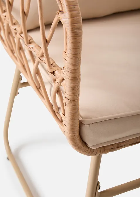 Tavolino e poltrone da giardino (set 3 pezzi), bonprix