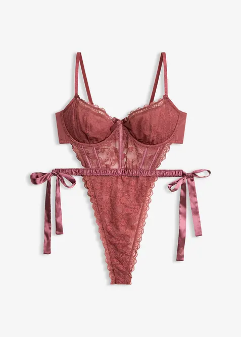 Body con perizoma, bonprix