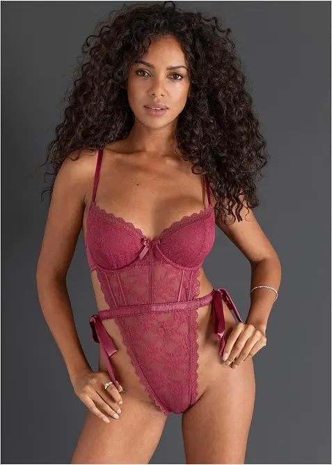 Body con perizoma, bonprix