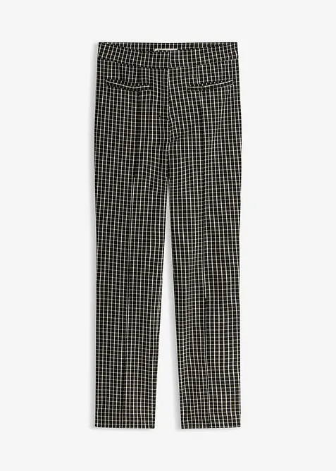 Pantaloni in bengalina con elastico in vita, bonprix