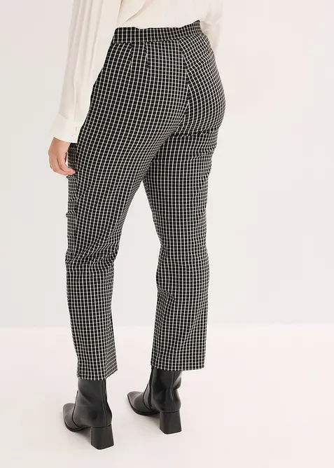 Pantaloni in bengalina con elastico in vita, bonprix