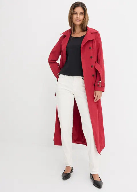 Mom jeans lunghi, vita media, bonprix