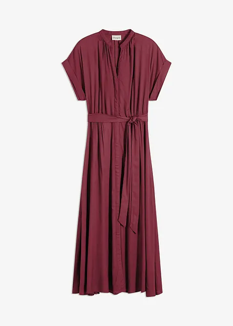 Abito chemisier in viscosa fluente, bonprix