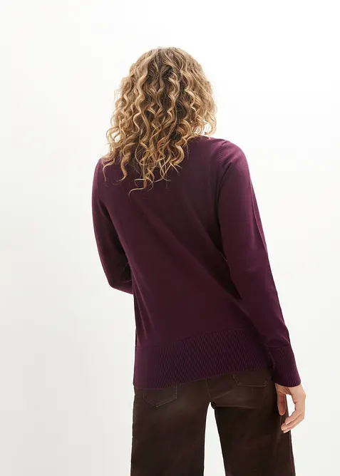 Maglione in filato fine, bonprix